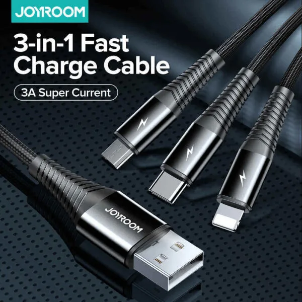 JoyRoom S-1230G4 3A 3 In 1 USB