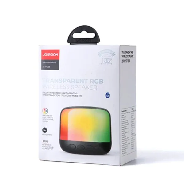 JOYROOM JR-ML03 Transparent RGB Bluetooth Wireless Speaker 2