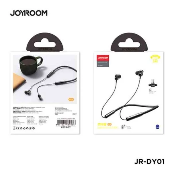 JOYROOM JR-DY01 Neckband Wireless Bluetooth Magnetic Dual Dynamic Earphone 2