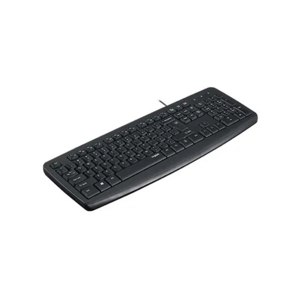RAPOO NK2600 WIRED SPILL-RESISTANT USB KEYBOARD-BLACK 2