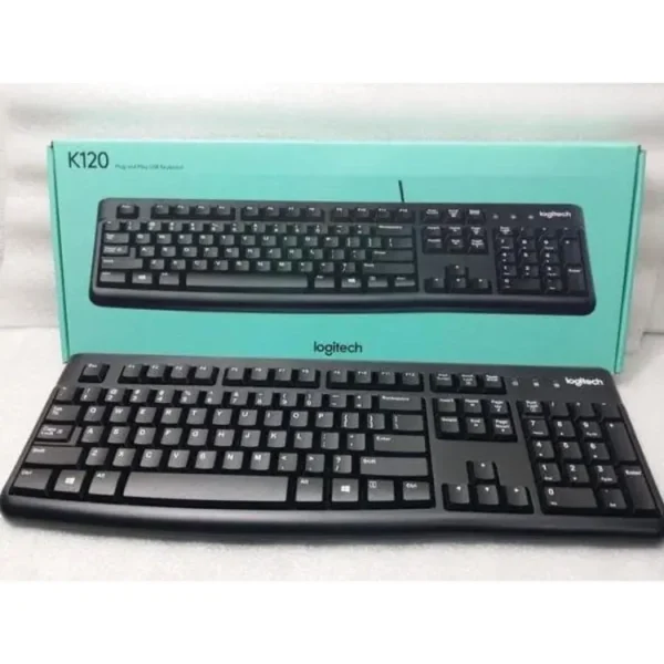 Logitech K120 Usb Keyboard With Bangla Black (920-008363) 3