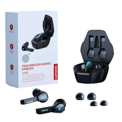 Lenovo HQ08 TWS Gaming Dual Earbuds 4