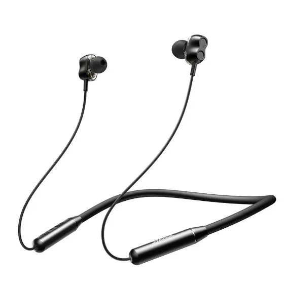 JOYROOM JR-DY01 Neckband Wireless Bluetooth Magnetic Dual Dynamic Earphone