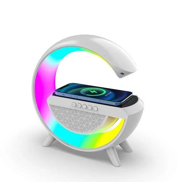 BT2301 LED Wireless Charging Speaker
