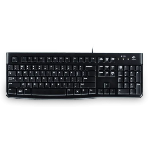 Logitech K120 Usb Keyboard With Bangla Black (920-008363)