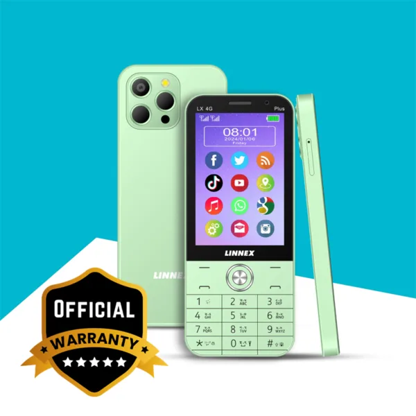 Linnex LX4G Plus Android 3.5″ (3/32GB) Touch Smart Feature Phone 2