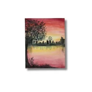 নীরব শহরের প্রতিচ্ছবি (Reflections of a silent city)