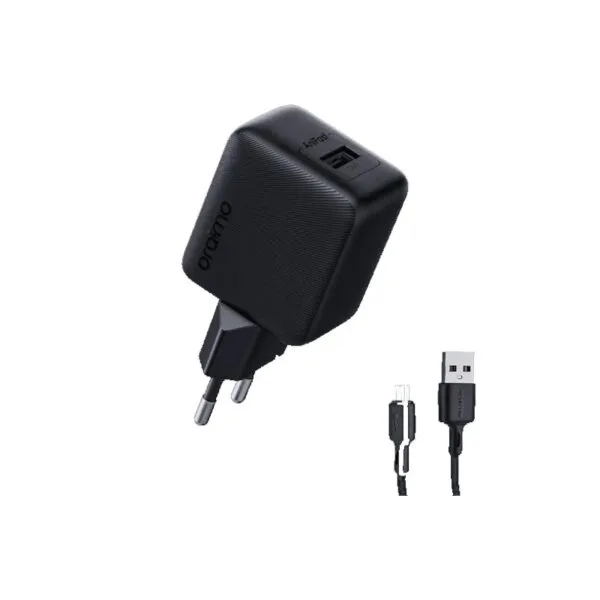 Oraimo Cannon 18S 18W Rapid Adapter with Type-C Cable (OCW-5184EC)