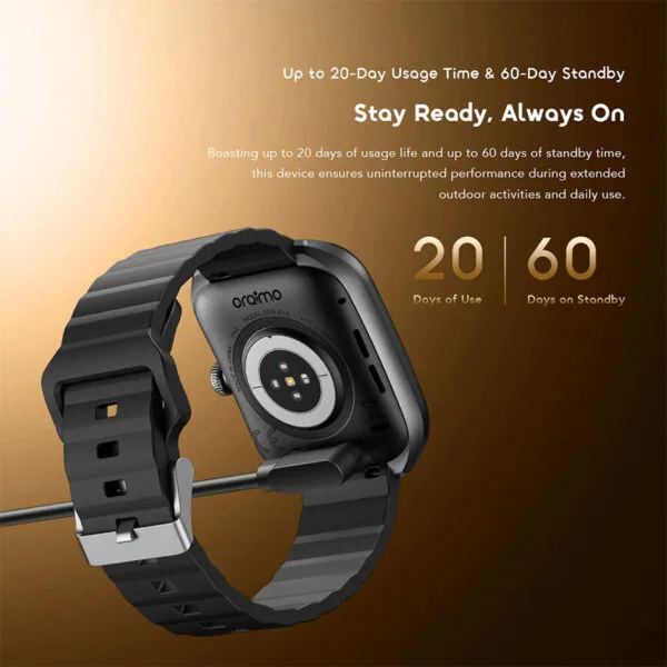 Oraimo Watch Nova 2 2.01″ AMOLED Smart Watch 3