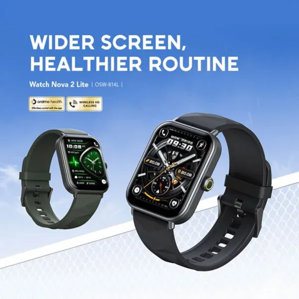 Oraimo Watch Nova 2 Lite 1.93” AMOLED Display Smart Watch 2