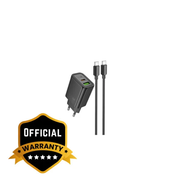 Hoco N61 Gentle PD20W+QC3.0 Charger with Type-C Cable 2