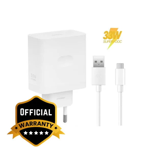 Realme 33W SUPERVOOC Flash Fast Charger With Type C Cable Carger