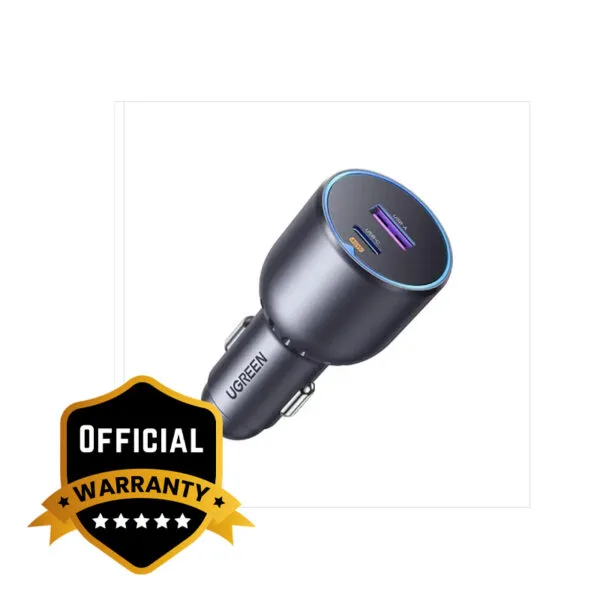 UGREEN 63W 2-Port Fast Car Charger