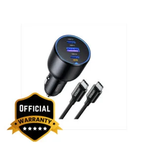 UGREEN 130W 3-Port Fast Car Charger Set