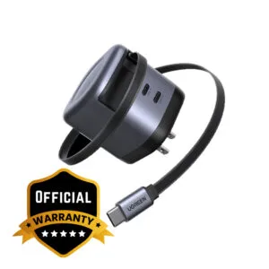 UGREEN 45W GaN Fast Charger with Retractable Cable