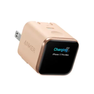 Anker Nano Charger 45W, Smart Display, 180° Foldable