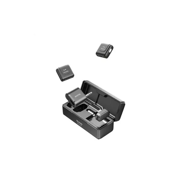 TELESIN 2-in-1 Wireless Lavalier Microphone P5-MCP-14 2