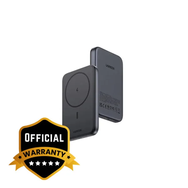 UGREEN 10000mAh Magnetic Wireless Power Bank Space Gray