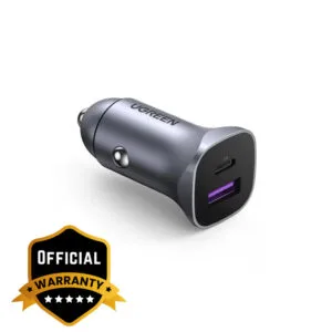 UGREEN A+C Dual-Port Car Charger PD30W+SCP22.5W