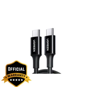 UGREEN USB-C to USB-C PD Fast Charging Cable 5A Max Black 1m