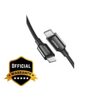 UGREEN USB-C to Lightning Cable M/M Nickel Plating ABS Shell 1m