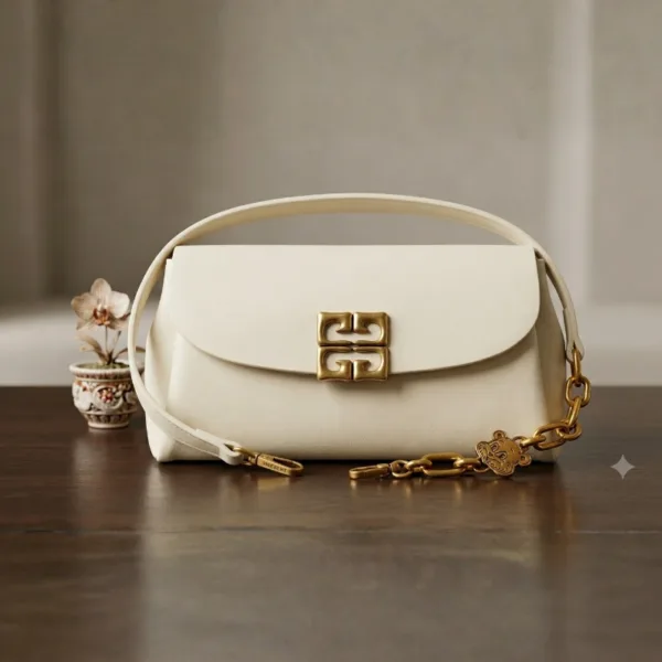 MUJU Brand Ladies Bag VLC1048 Beige