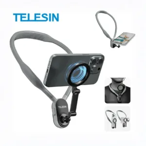 TELESIN Magnetic Neck Mount for iPhone & Android