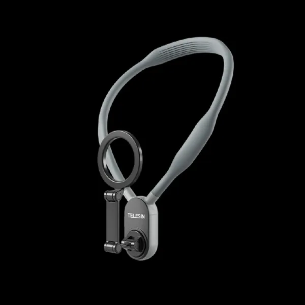 TELESIN Magnetic Neck Mount for iPhone & Android 2