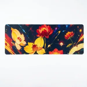 Cosmic Lotus Desktop Mouse Pad