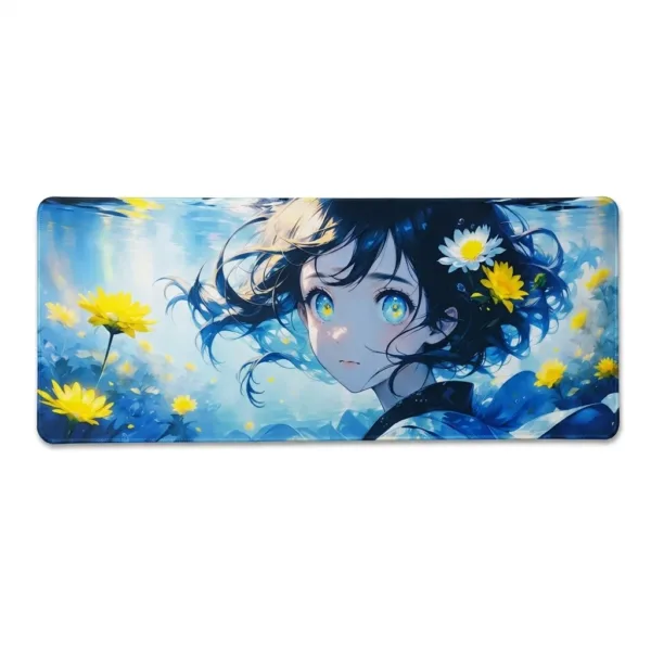 Chinese Anime Girl Desktop Mouse Pad