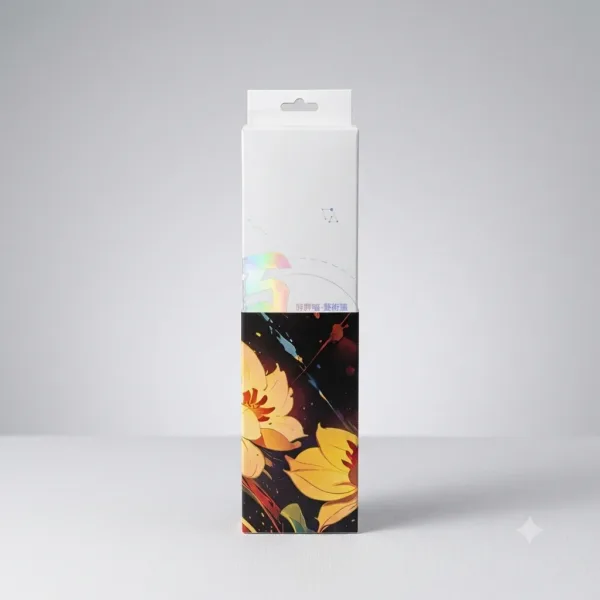 Cosmic Lotus Desktop Mouse Pad 3