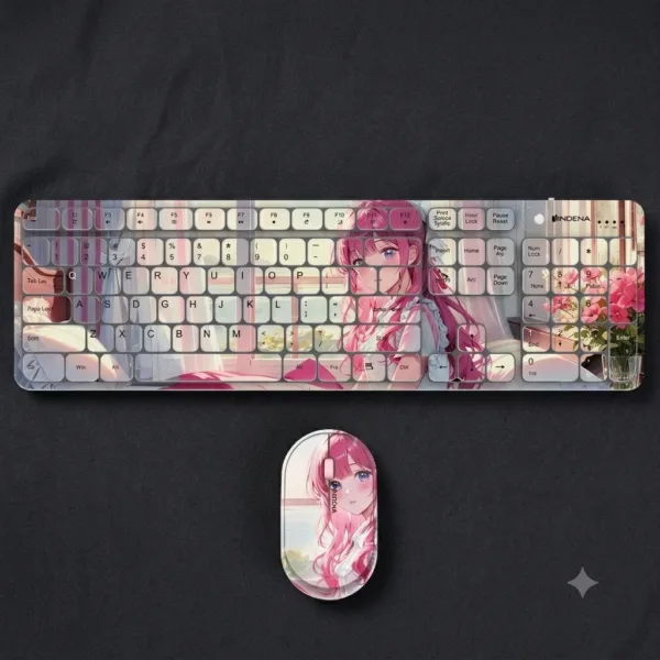 Japanese Anime Keyboard & Mouse