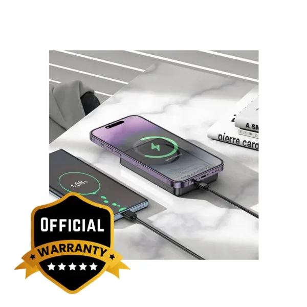 HOCO Q34 Clever 10000mAh Magnetic Wireless Power Bank 2