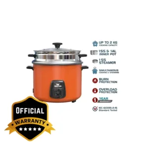 Walton Rice Cooker 3.0L WRC-STAR-DELUXE