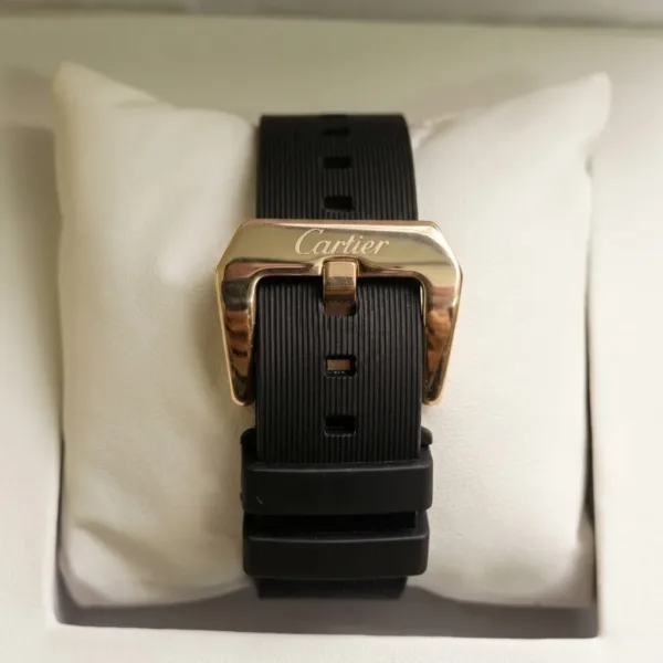 Cartier Santos Watch White Dial 4