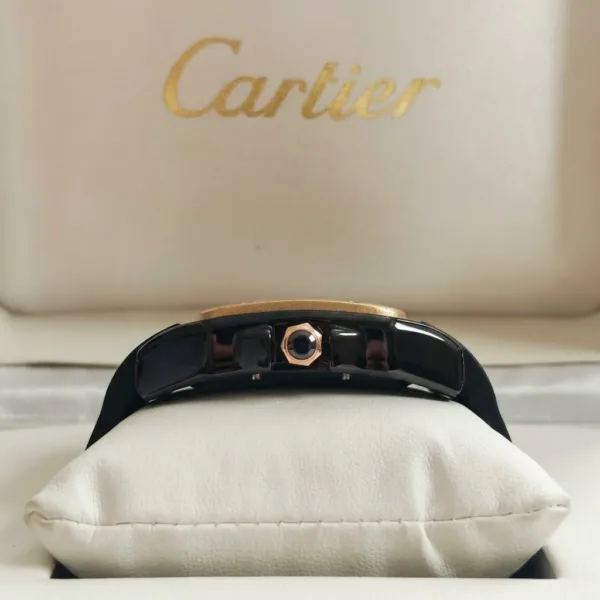 Cartier Santos Watch White Dial 6