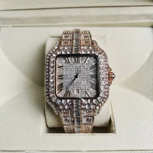 Inspired Iced Ladies Watch White