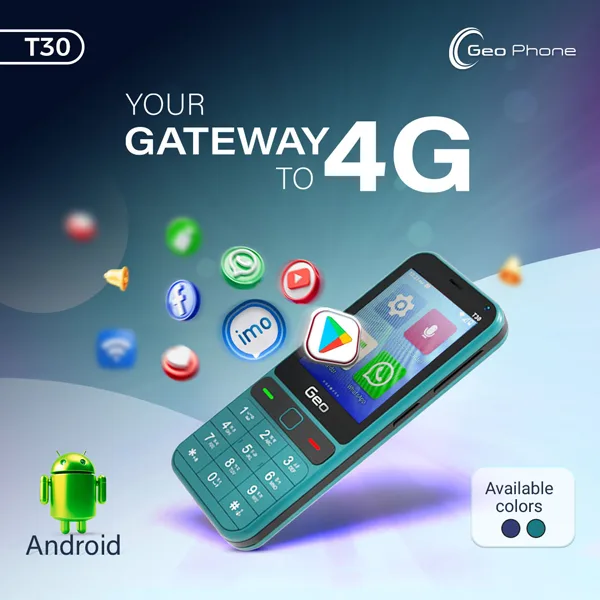 Geo T30 Smart Feature Phone 3